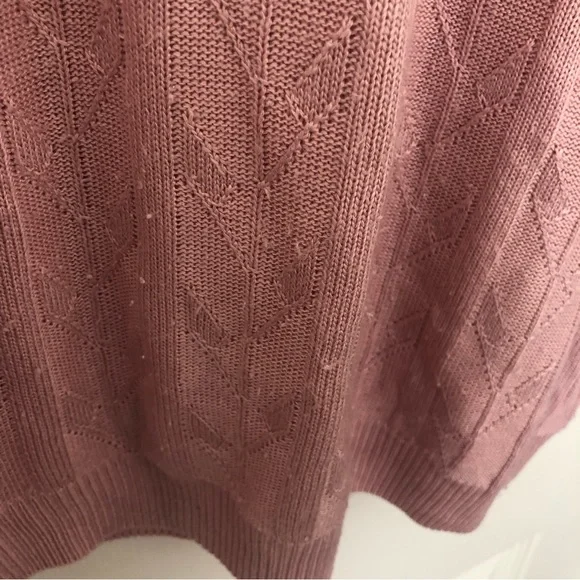 Alfred Dunner Blush Short Sleeve Sweater - Picture 4 of 6